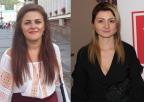 Diana Aninoiu, stânga, Luminiţa Jivan