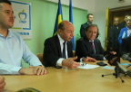 Traian Băsescu, la Reșița