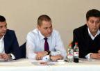 De la stânga: Silviu Hurduzeu, Mircea Dobre, Ion Tabugan
