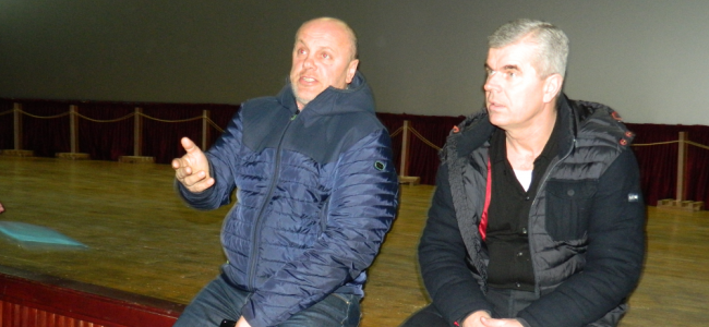 Ioan Popa, stânga, Costel Ciobanu